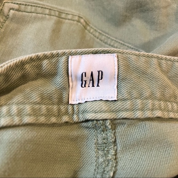 GAP | Green Denim Cutoff Shorts - Picture 12 of 14